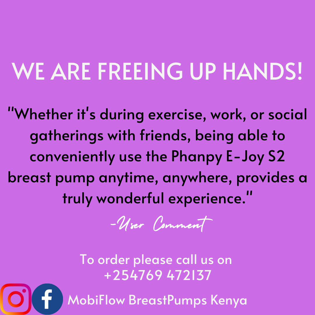 Breast Pumps Kenya Leading Provider of Phanpy EJoy S2 in Kenya